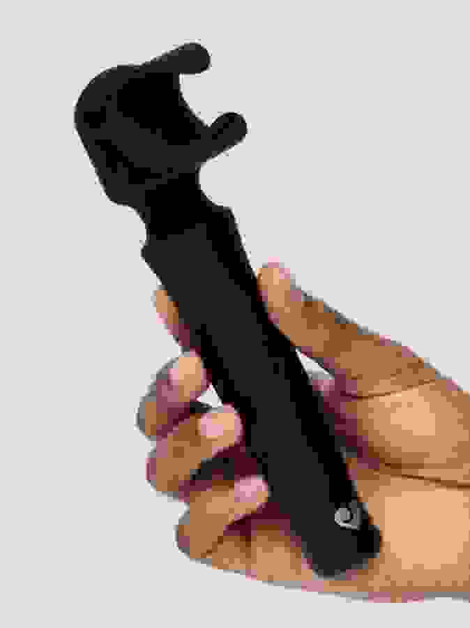 Lovehoney Power Play 7 Function Male Massage Wand, Black, hi-res